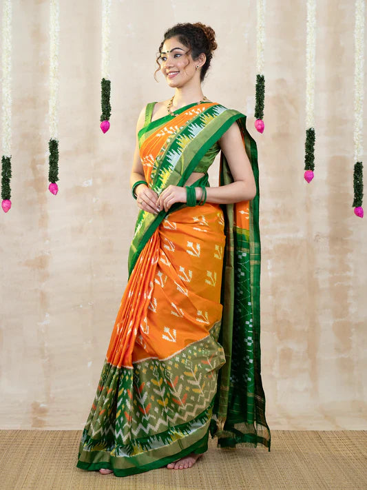 Hyderabadi pochampally sarees