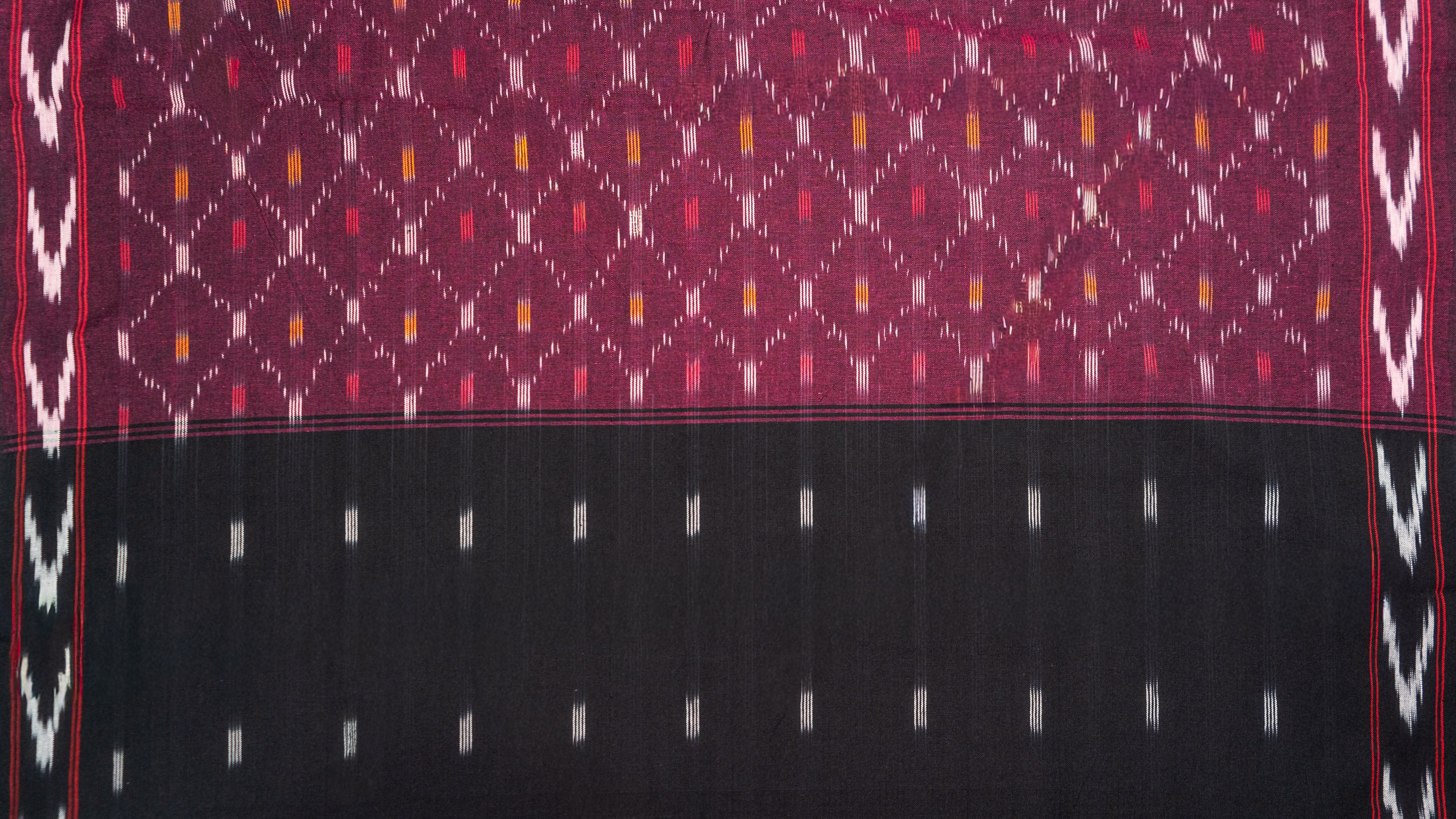 Pure handloom pochampally cotton dress material (Unstitched)