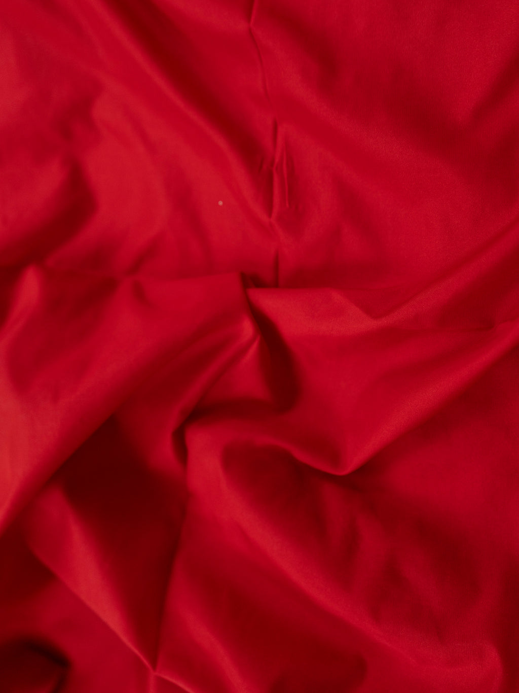 Pure Banarasi Katan Silk Saree in Deep Red with Floral Zari & Rich Zari Pallu
