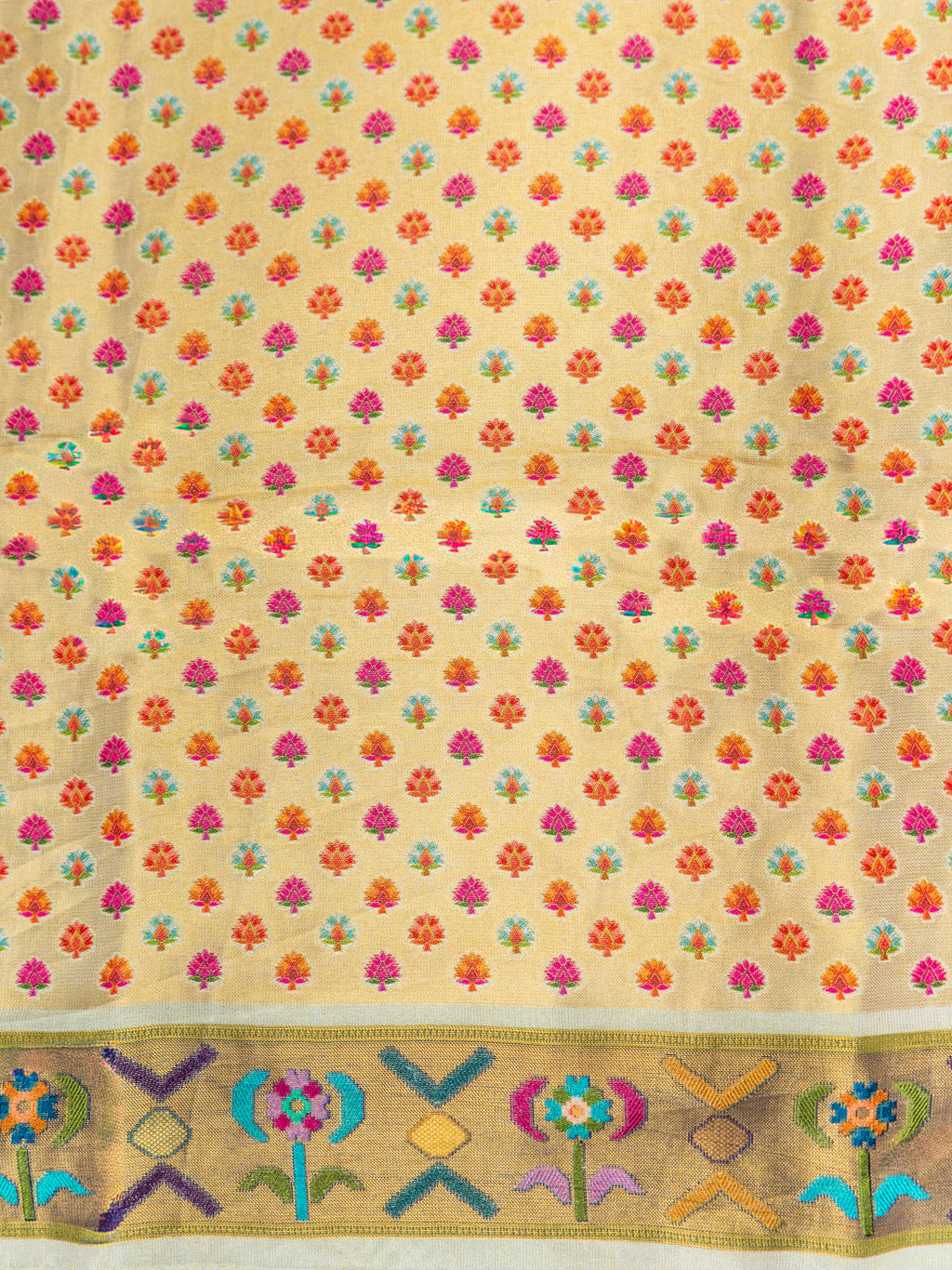 Pure Rajwada Silk Saree – Royal Heritage Weaving in Premium Silk