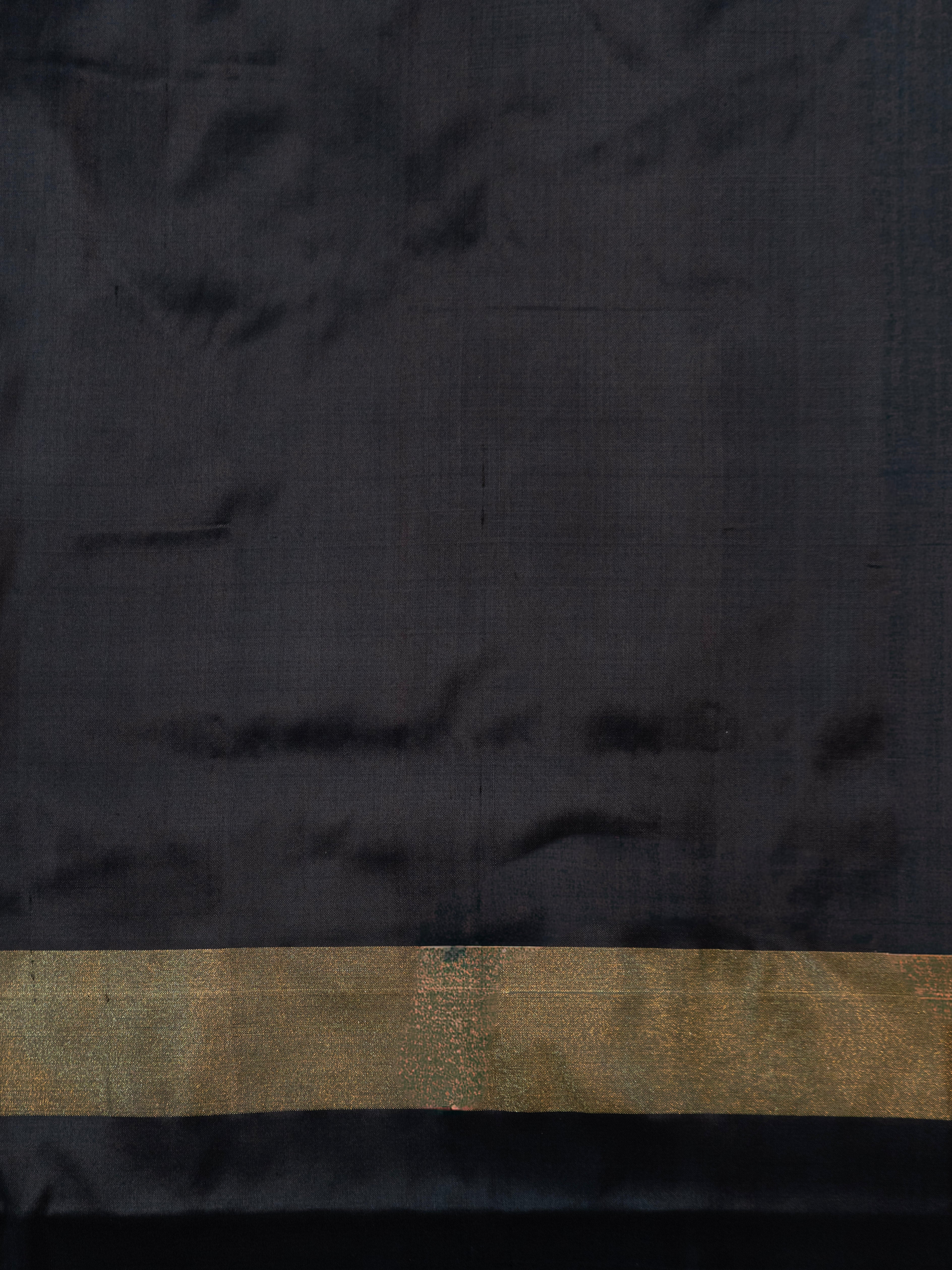 Pure Pochampally Silk Double Ikat Saree in Red with Black Pallu