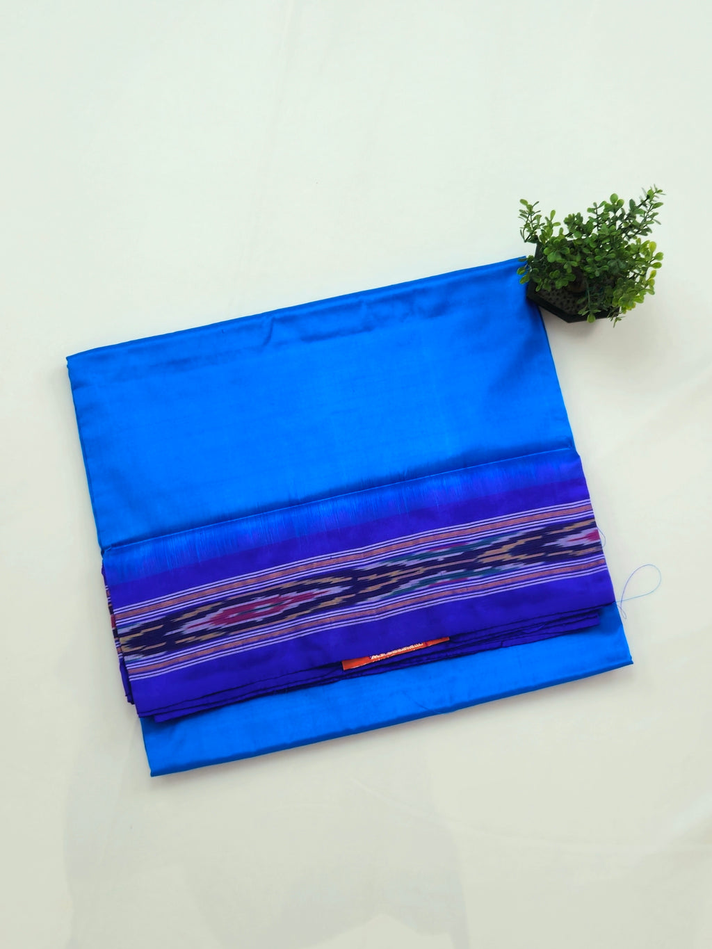 Pure Pochampally silk saree without Blouse