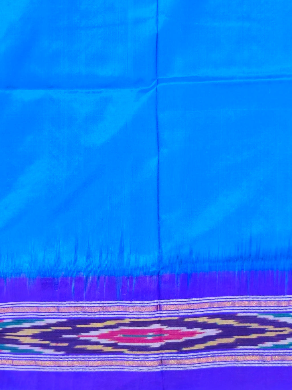 Pure Pochampally silk saree without Blouse