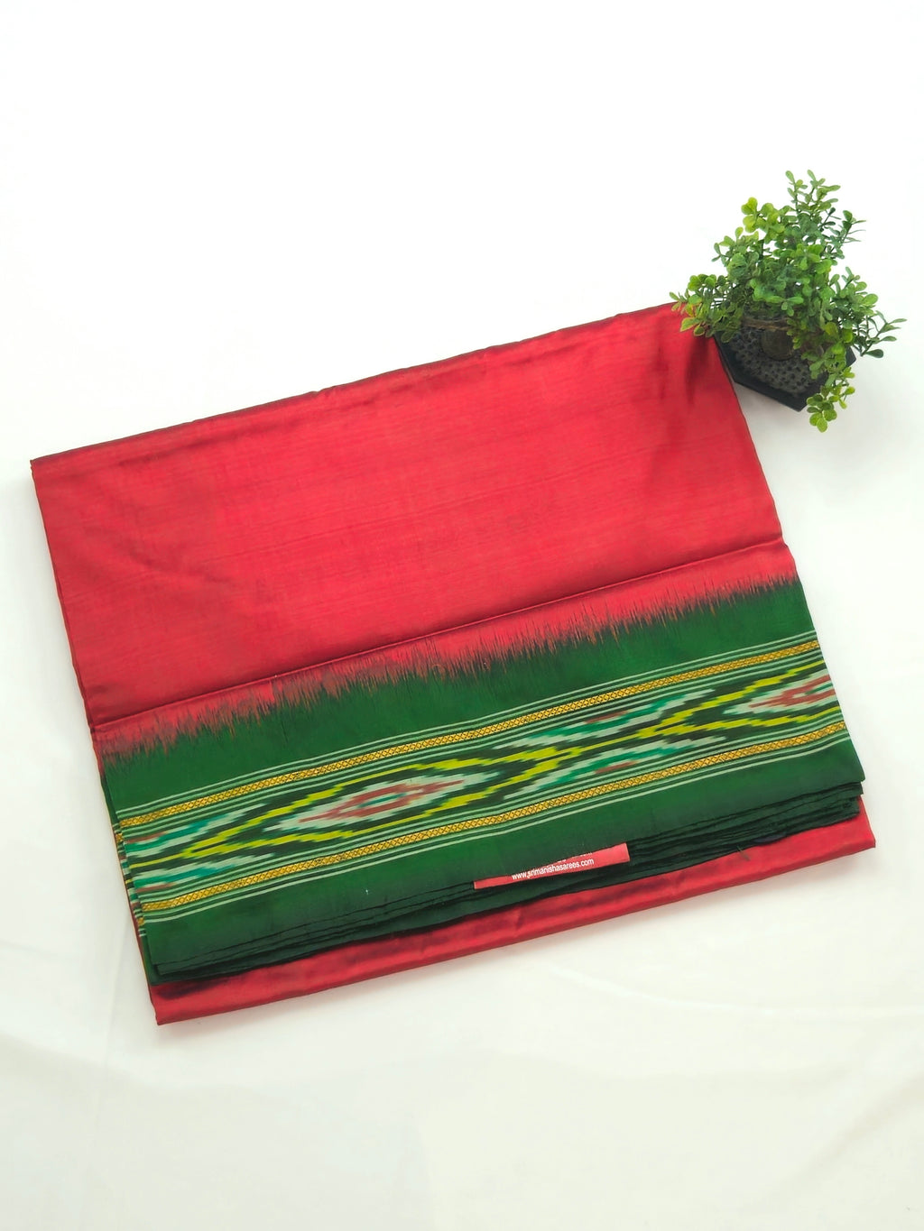 Pure Pochampally silk saree without Blouse