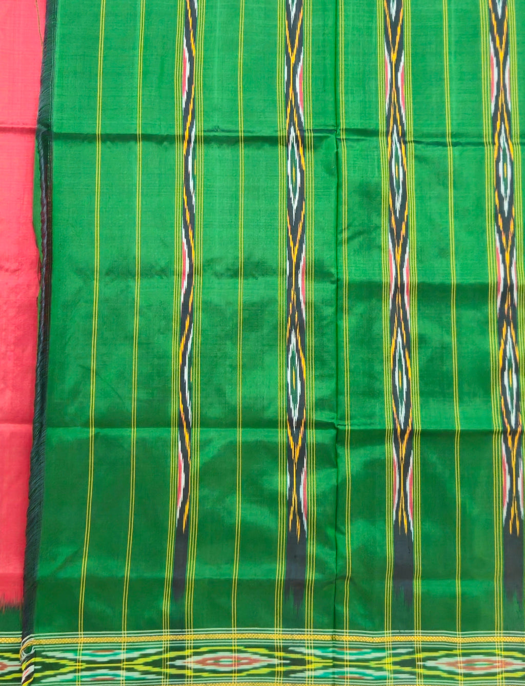 Pure Pochampally silk saree without Blouse