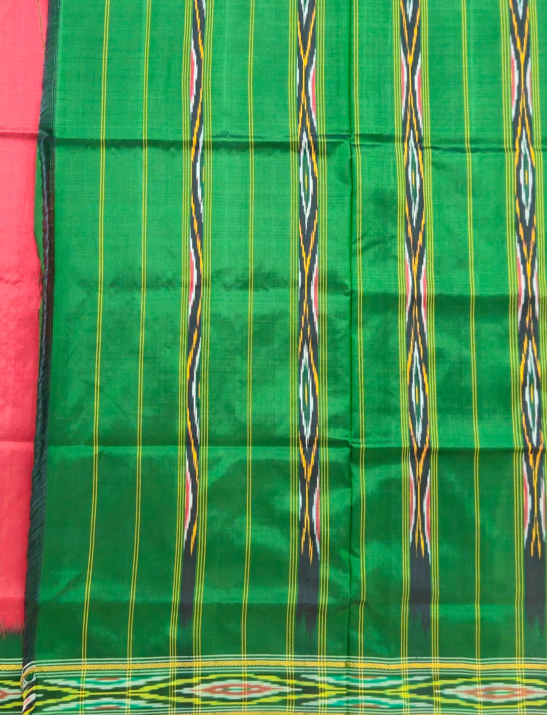 Pure Pochampally silk saree without Blouse