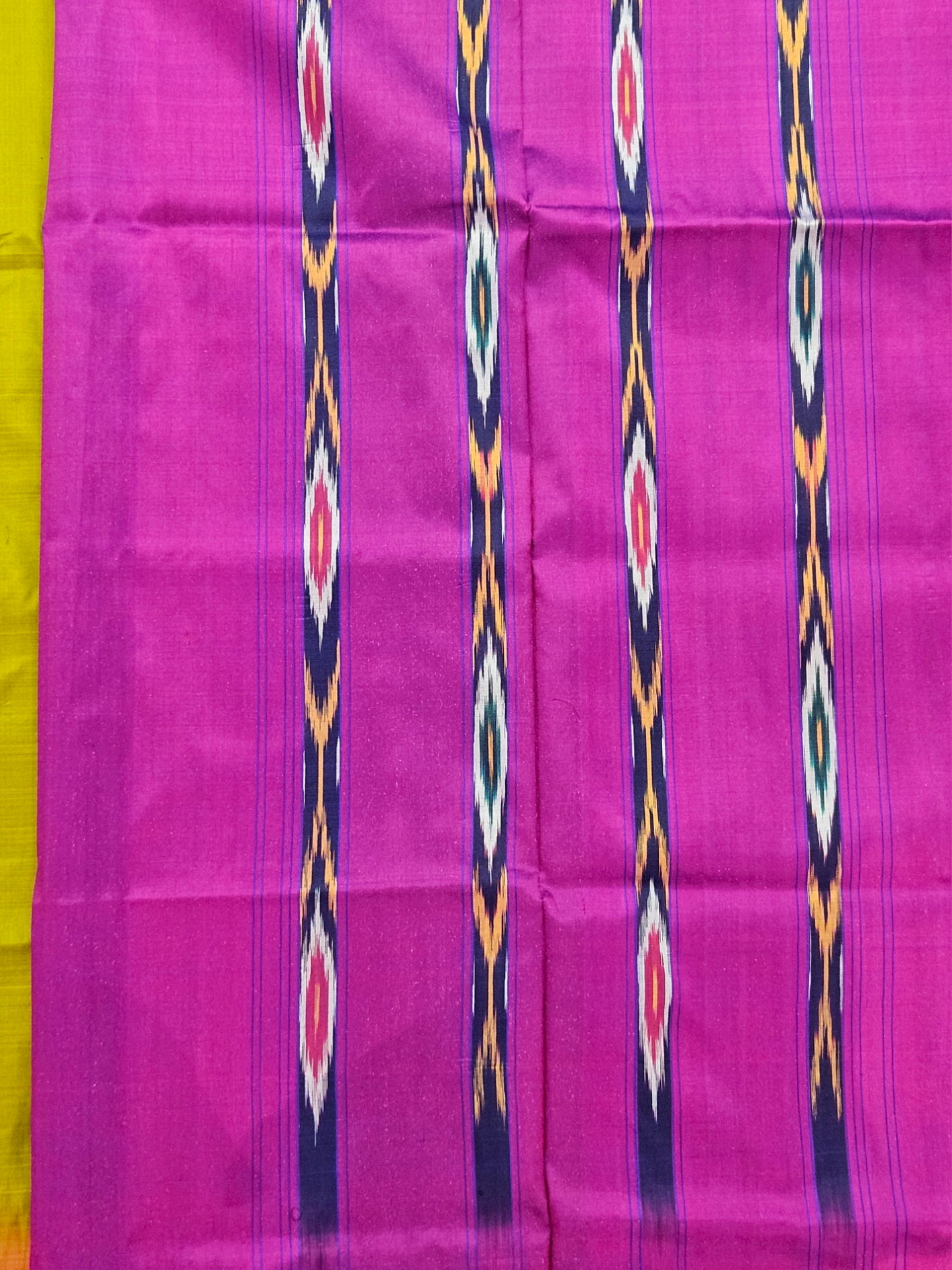 Pure Pochampally silk saree without Blouse