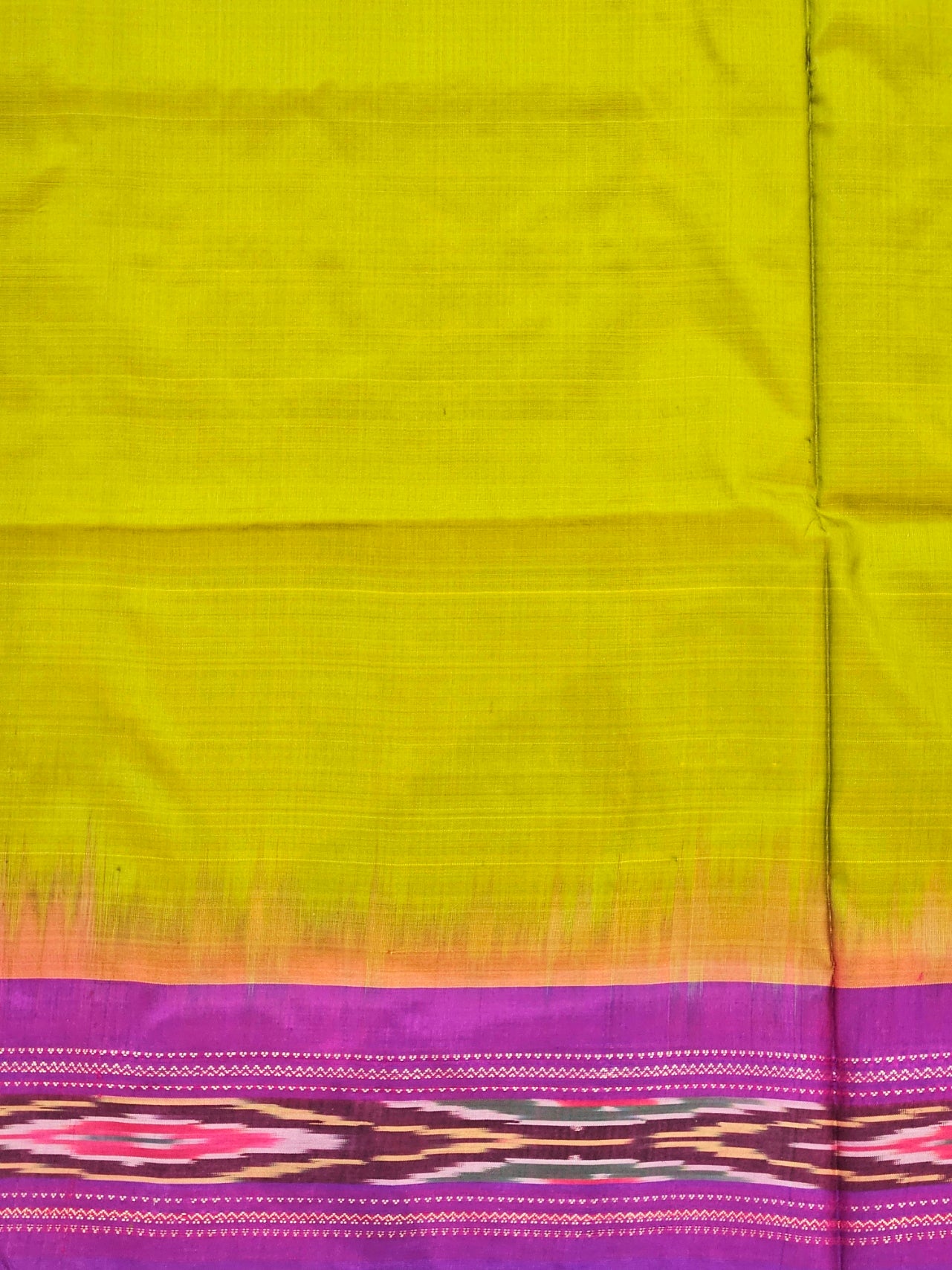 Pure Pochampally silk saree without Blouse