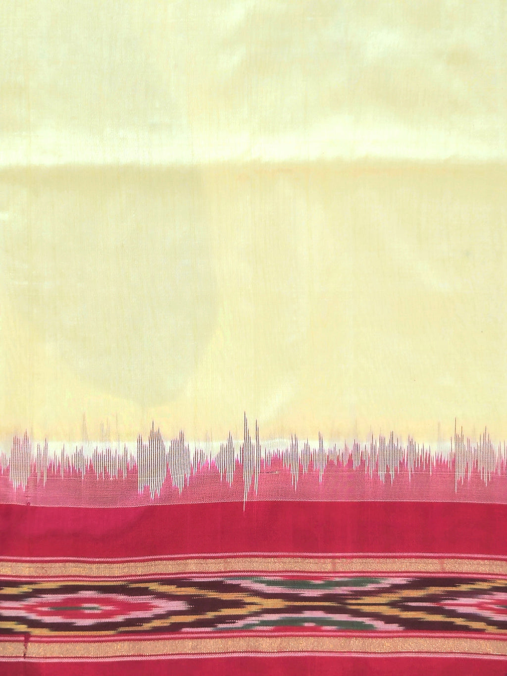 Pure Pochampally silk saree without Blouse