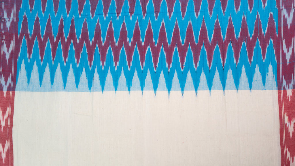Pure handloom pochampally cotton dress material (Unstitched)