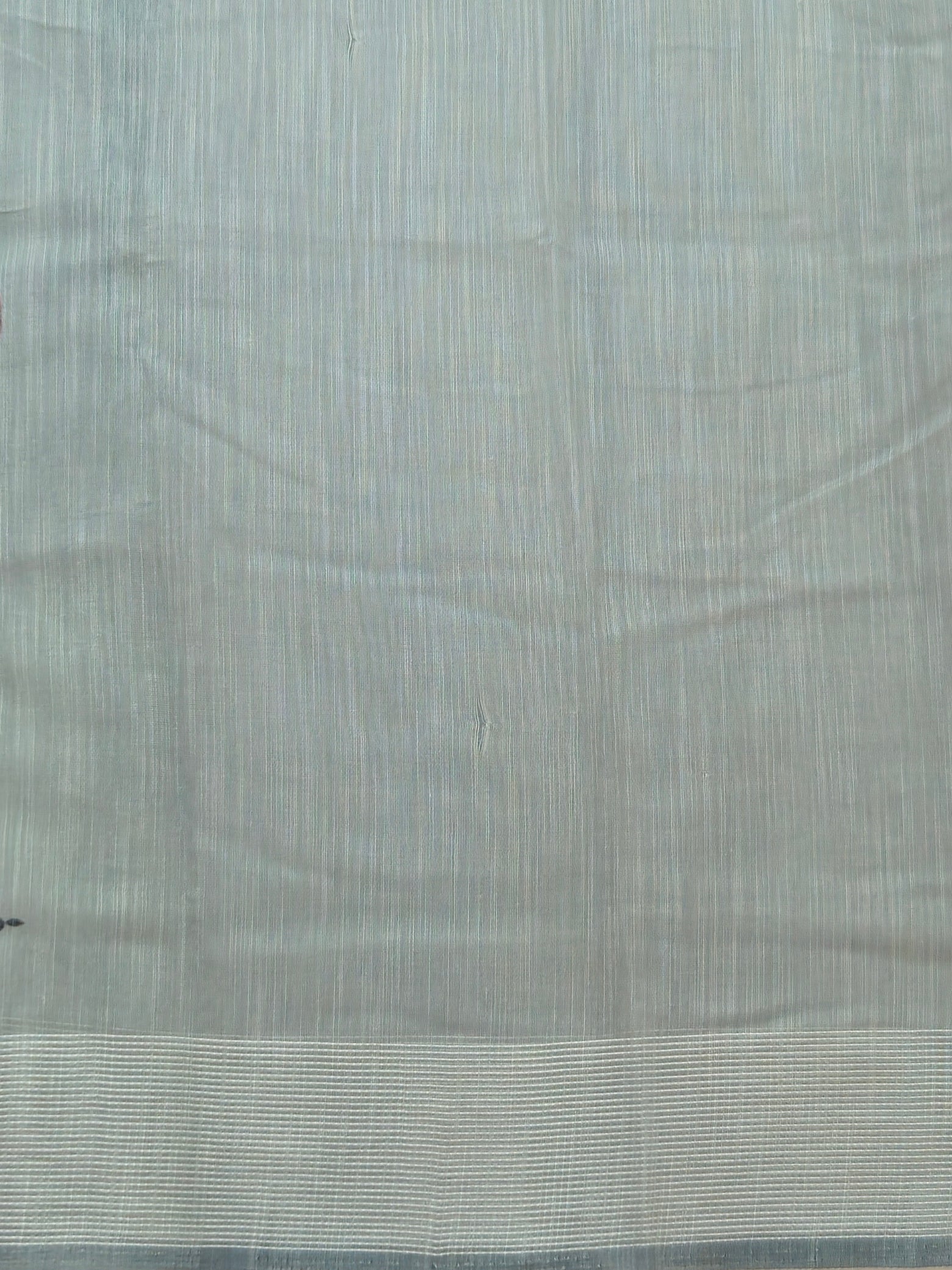 Kalamkari saree in designer printed pallu and plain blouse