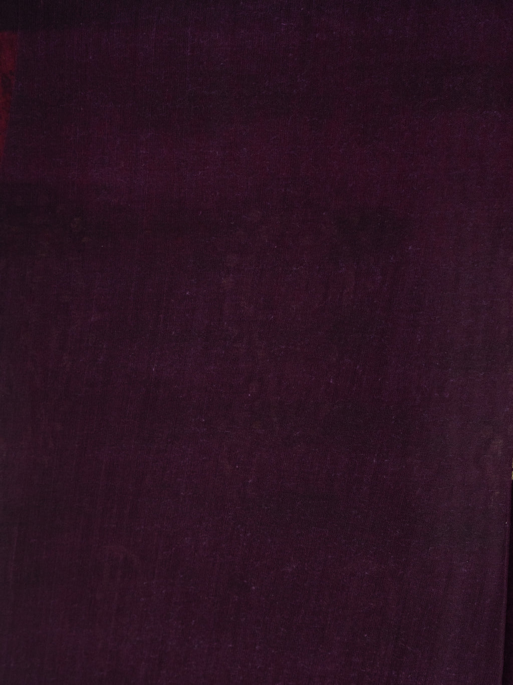 Hand Batik Print Cotton Saree in Rich Maroon Color