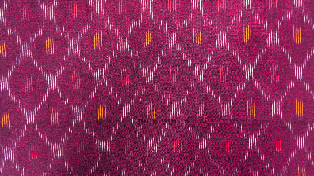 Pure handloom pochampally cotton dress material (Unstitched)