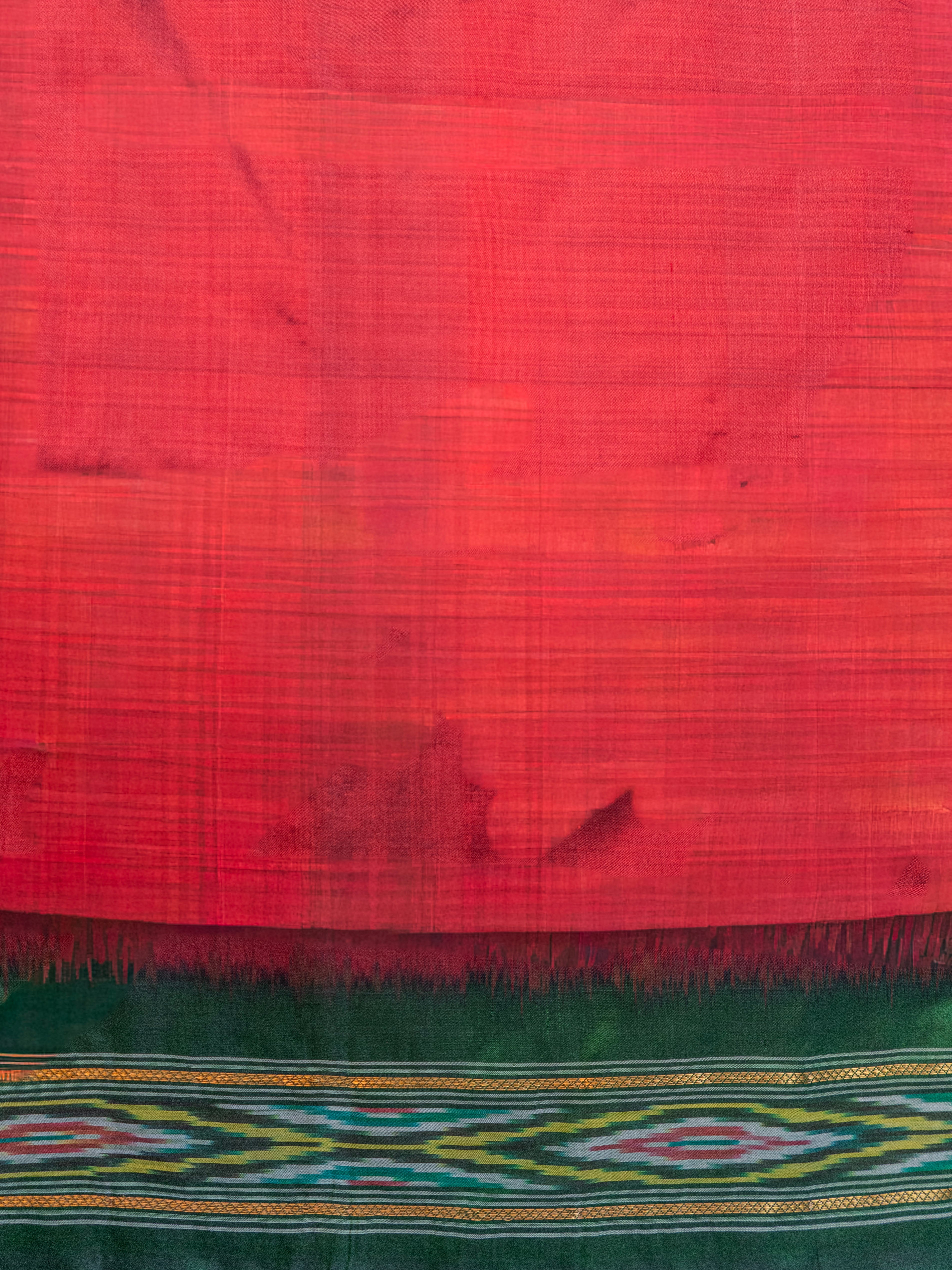 Pure Pochampally silk saree without Blouse