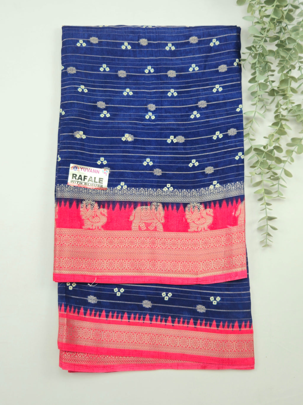 Pochampally Bandhani print silk saree