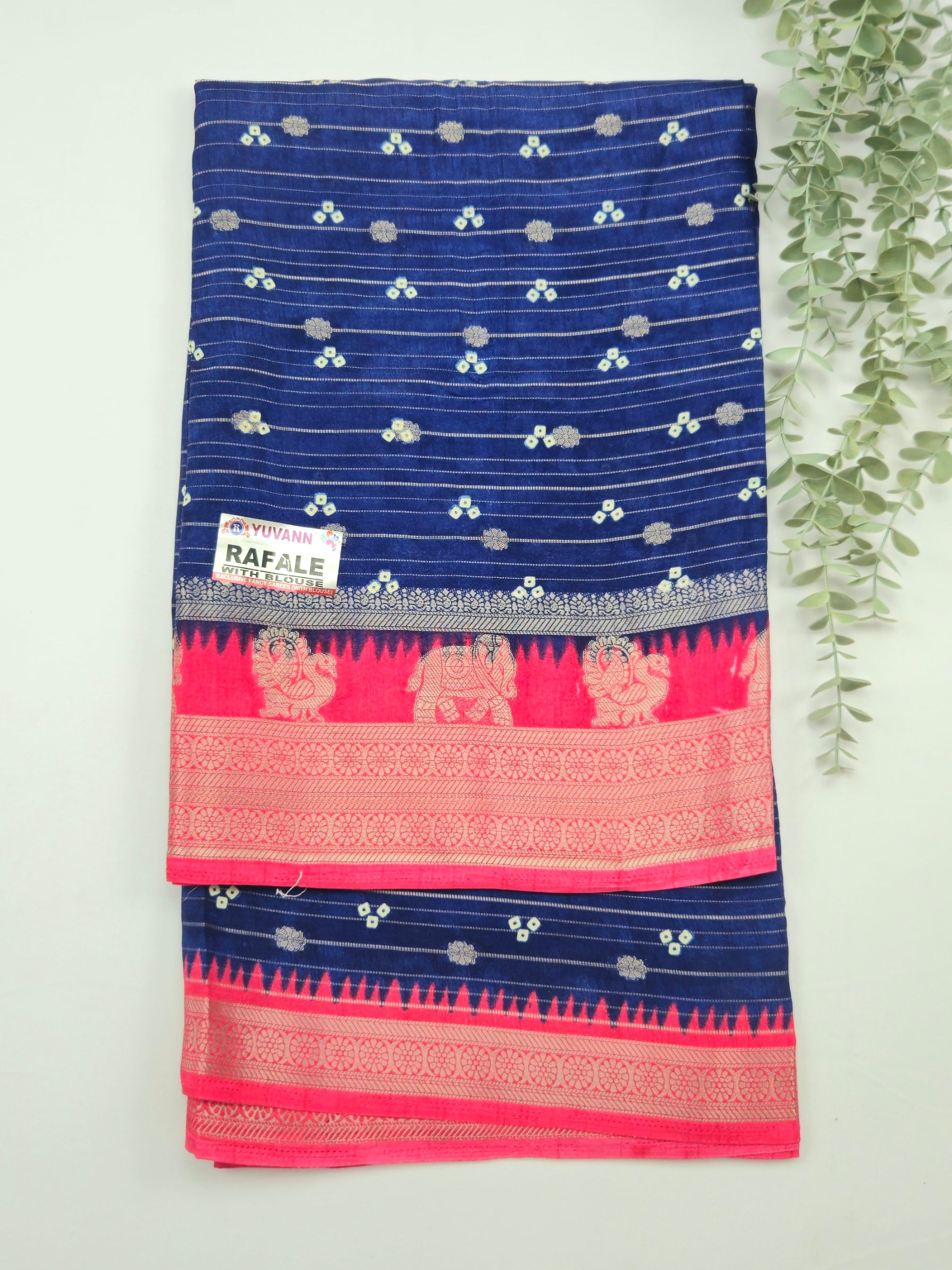 Pochampally Bandhani print silk saree