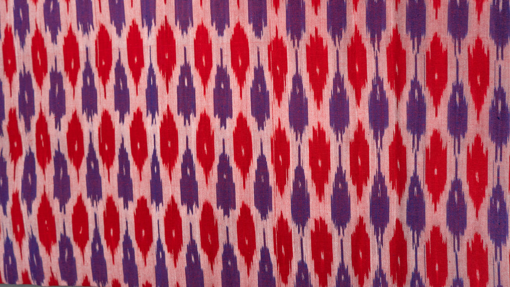 Pure handloom pochampally cotton dress material (Unstitched)