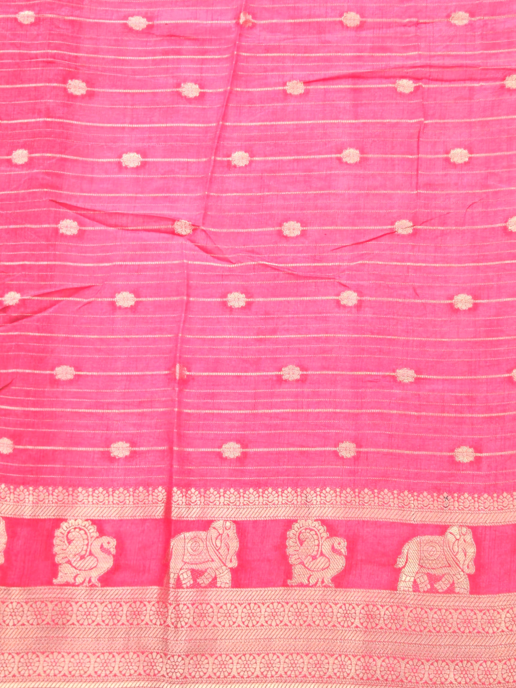 Pochampally Bandhani print silk saree