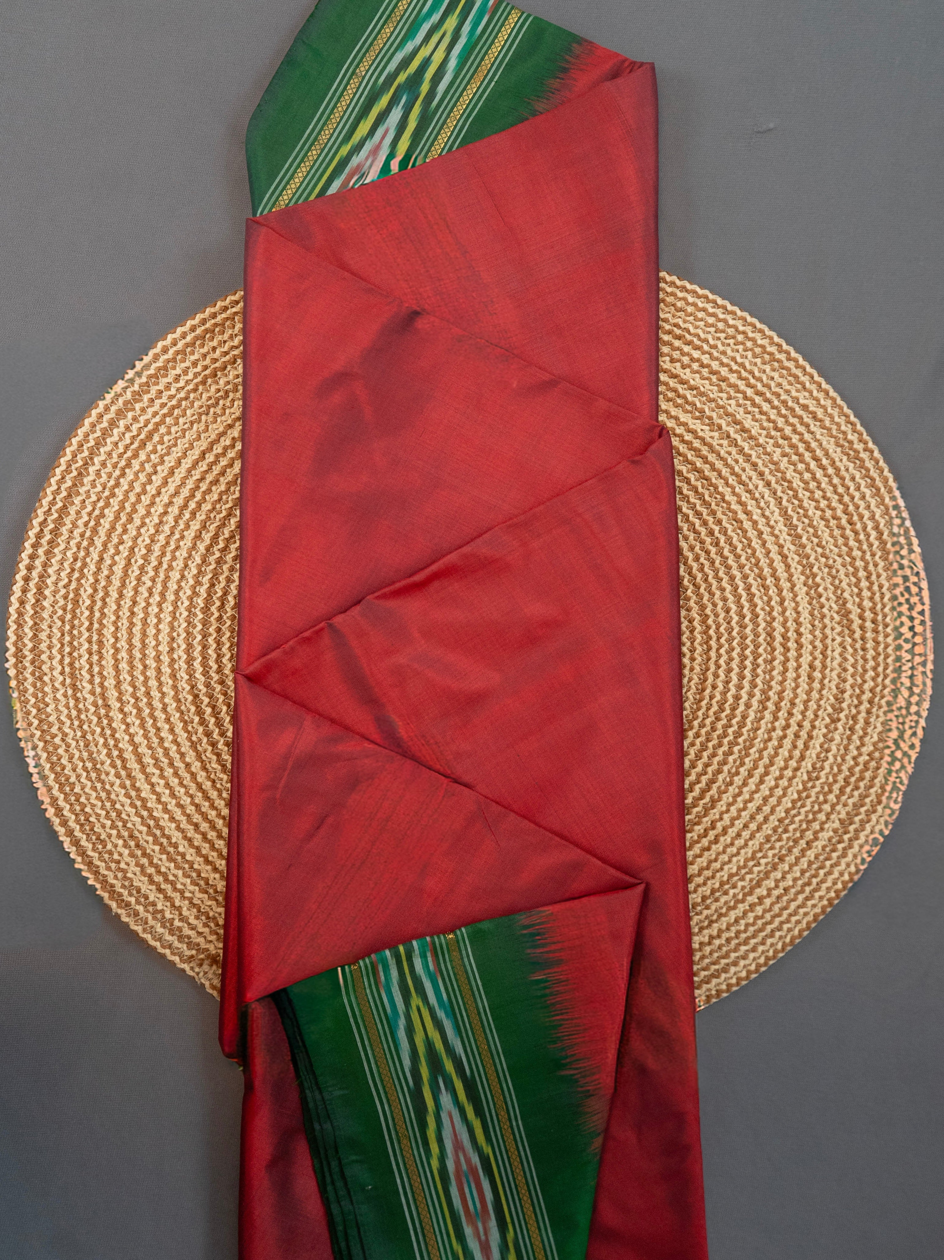 Pure Pochampally silk saree without Blouse