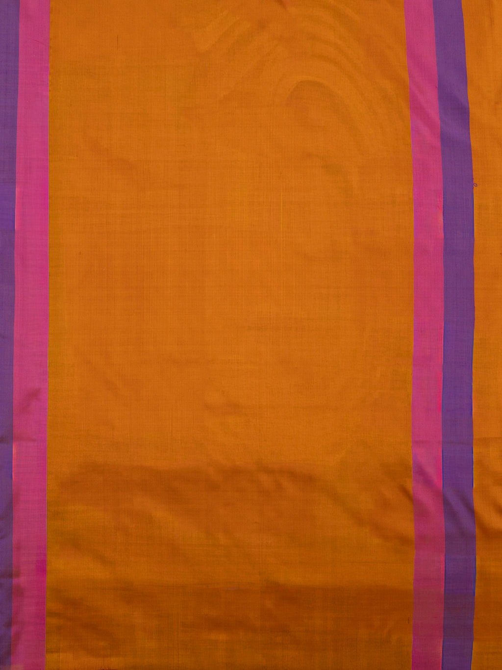 Pure Pochampally Double Ikat Silk Saree in Brown & White with Kalamkari Border