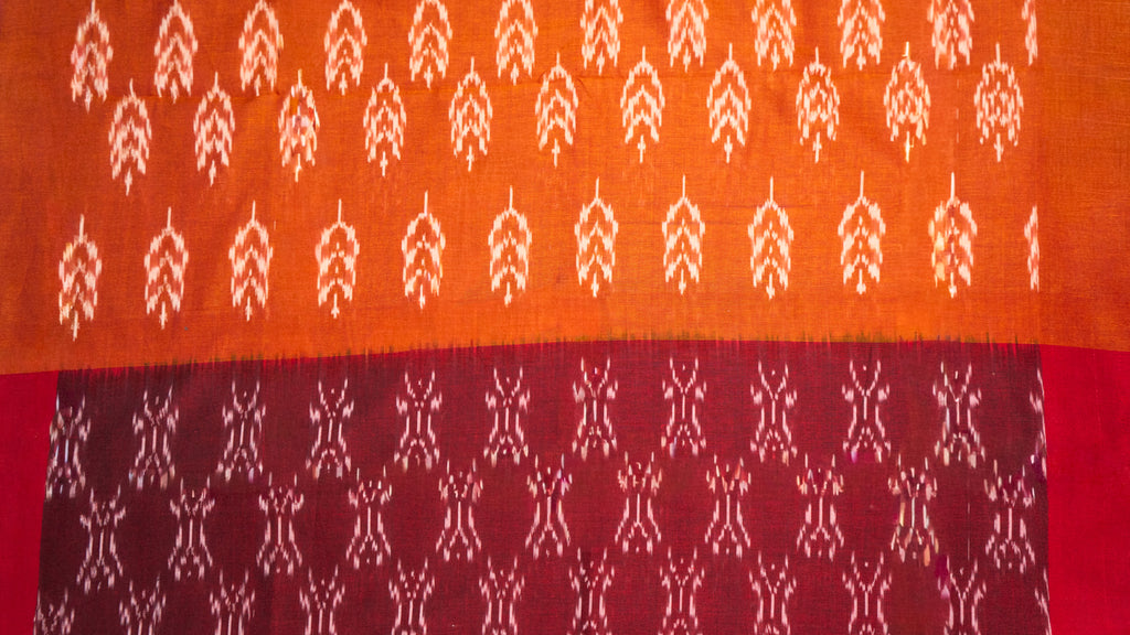 Pure handloom pochampally soft cotton dress material (Unstitched)