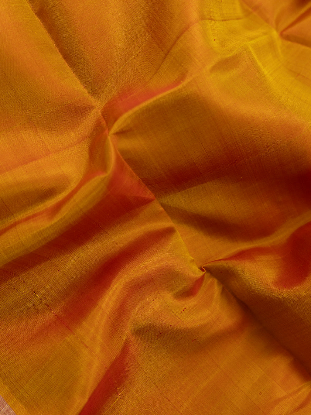 Pure Pochampally Silk Saree in Pink with Geometric Ikat Weaving & Contrast Orange Ikat Pallu