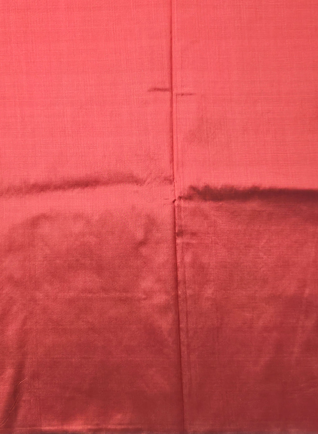 Kanchivaram gold work saree in blood red color with blouse