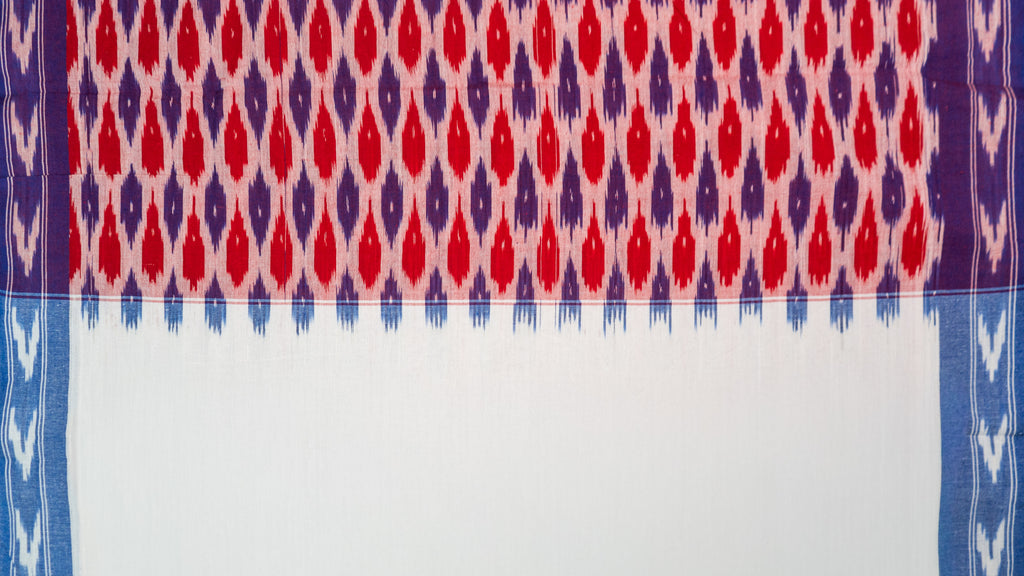 Pure handloom pochampally cotton dress material (Unstitched)