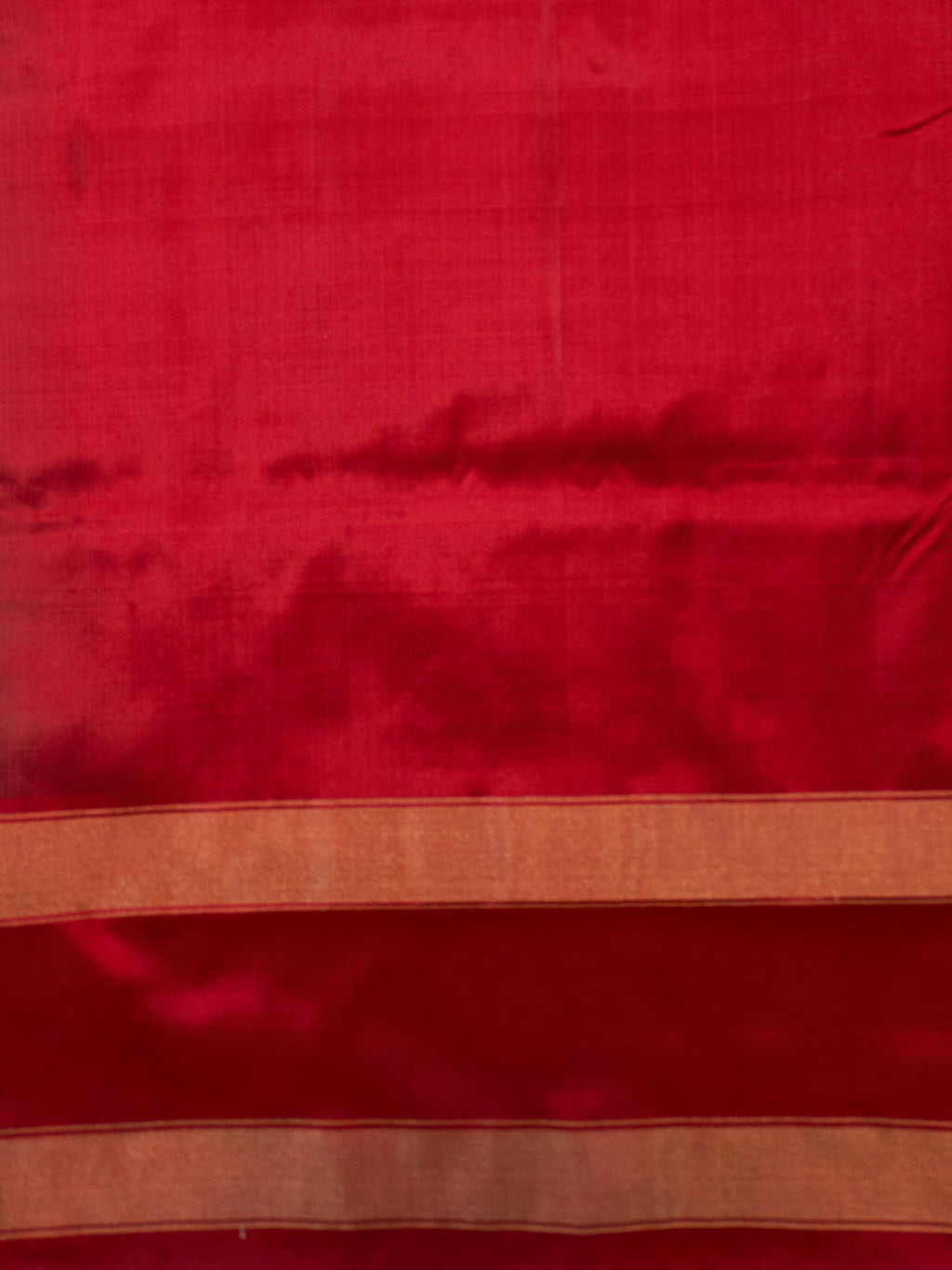 Pure Pochampally Ikat Silk Saree in Black with Animal Motif Weaving & Red Blouse