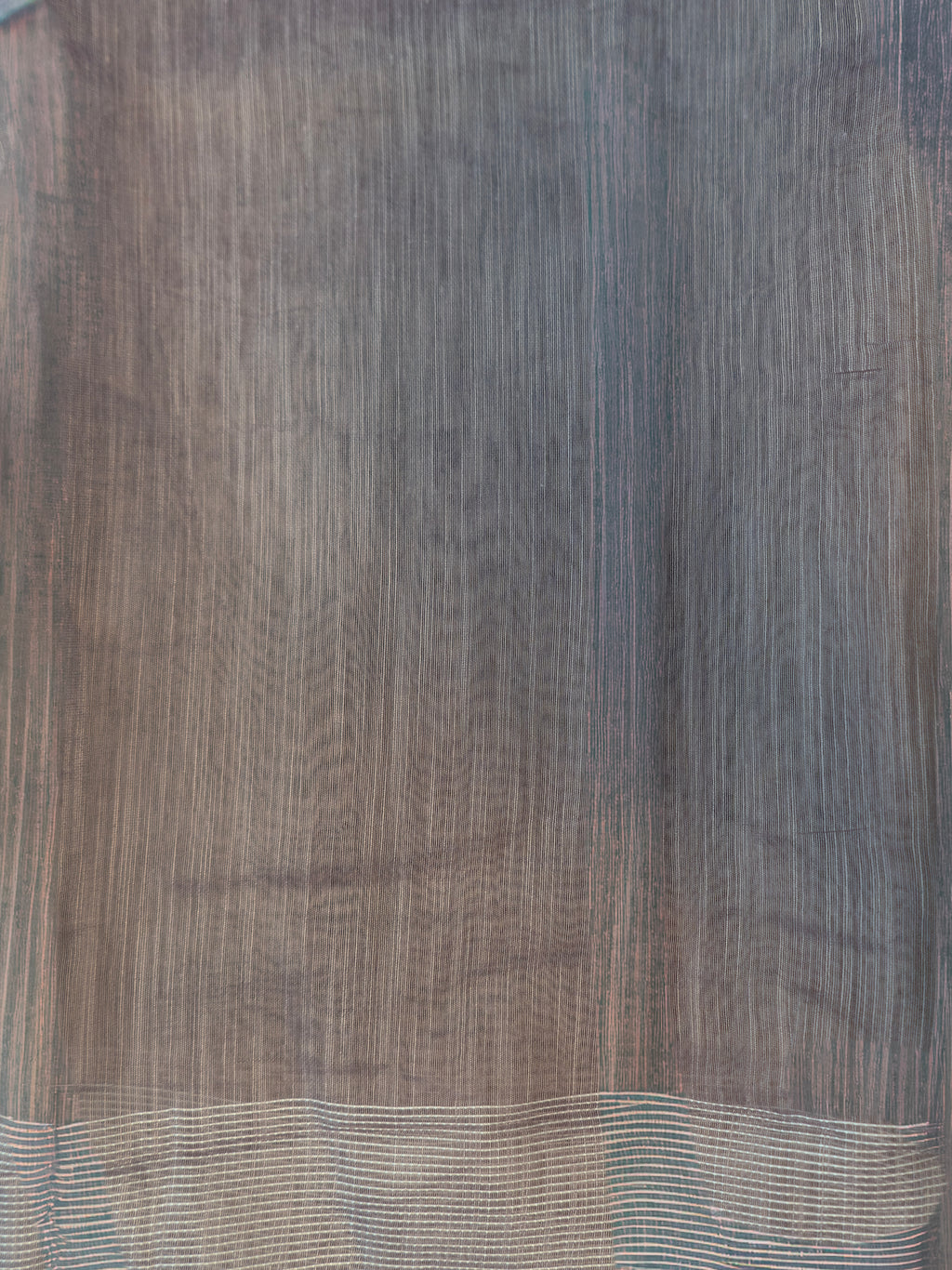 Kalamkari saree in violet color designer print pallu and plain blouse