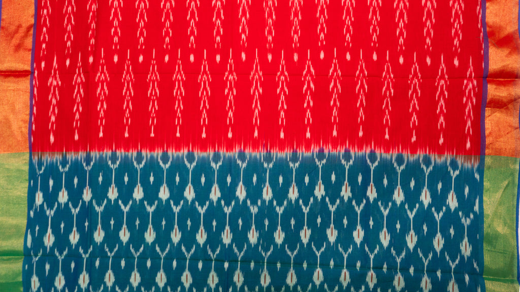 Pure handloom pochampally soft cotton dress material (Unstitched)