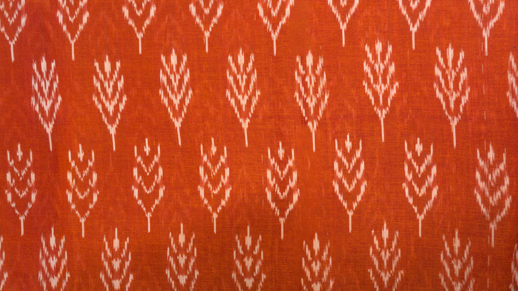 Pure handloom pochampally soft cotton dress material (Unstitched)