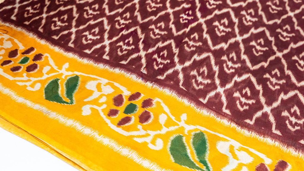 Pochampally Pure Cotton Saree – Authentic Handloom Ikat Weave