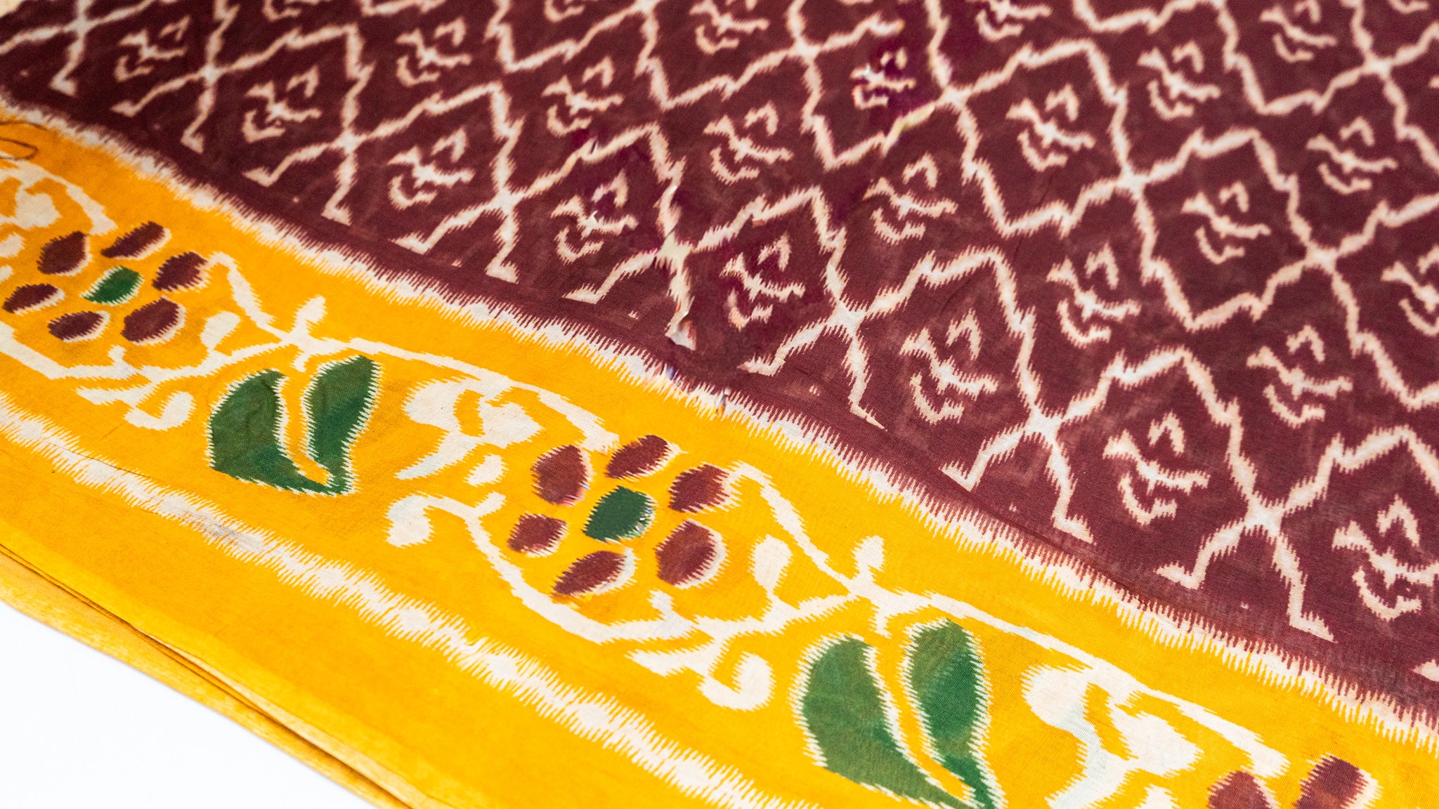 Pochampally Pure Cotton Saree – Authentic Handloom Ikat Weave