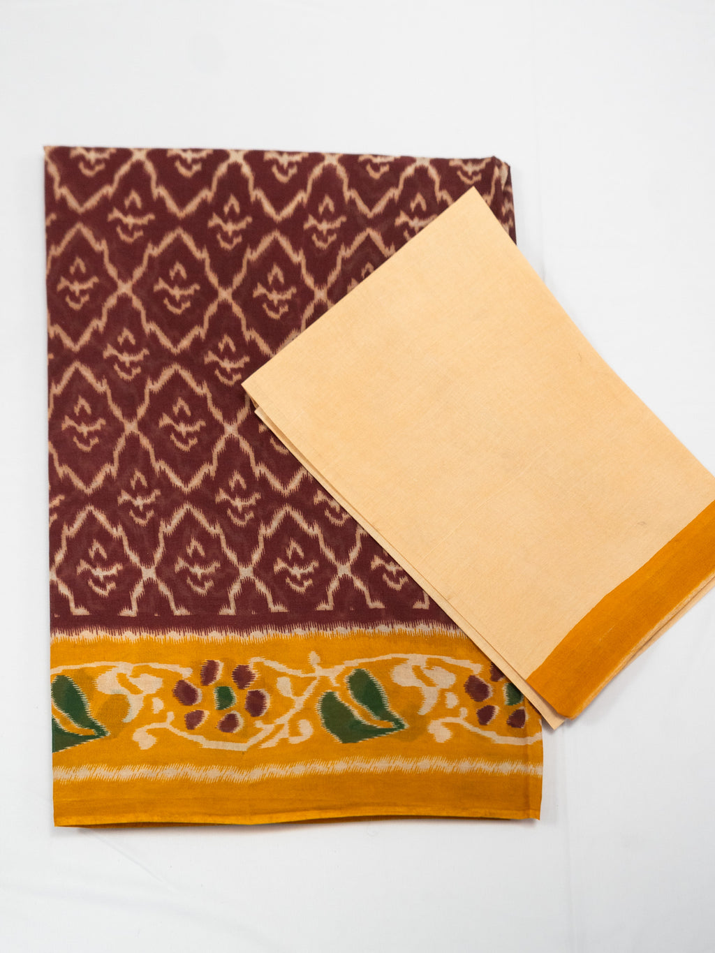 Pochampally Pure Cotton Saree – Authentic Handloom Ikat Weave