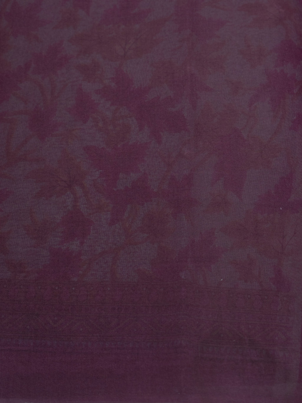 Pure Cotton Kalamkari Floral Design Saree – Traditional Handcrafted Elegance