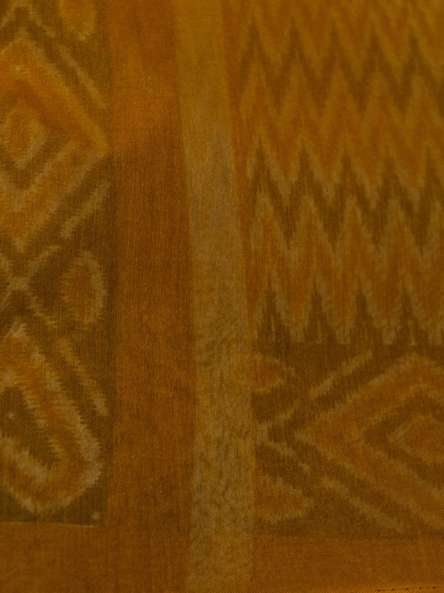 Pure Kalamkari Zig Zag Cotton Print Saree – Artistic Handcrafted Elegance