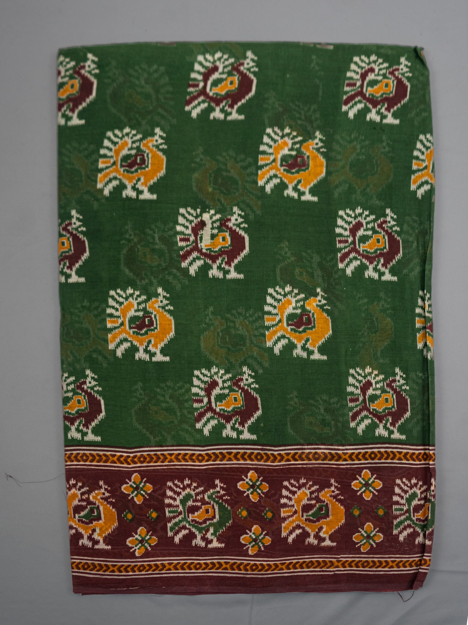 Pochampally Pure Cotton Saree – Authentic Handloom Ikat Weave