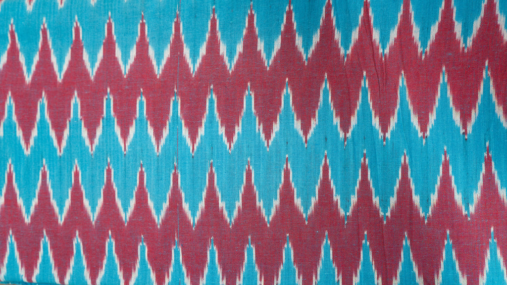 Pure handloom pochampally cotton dress material (Unstitched)