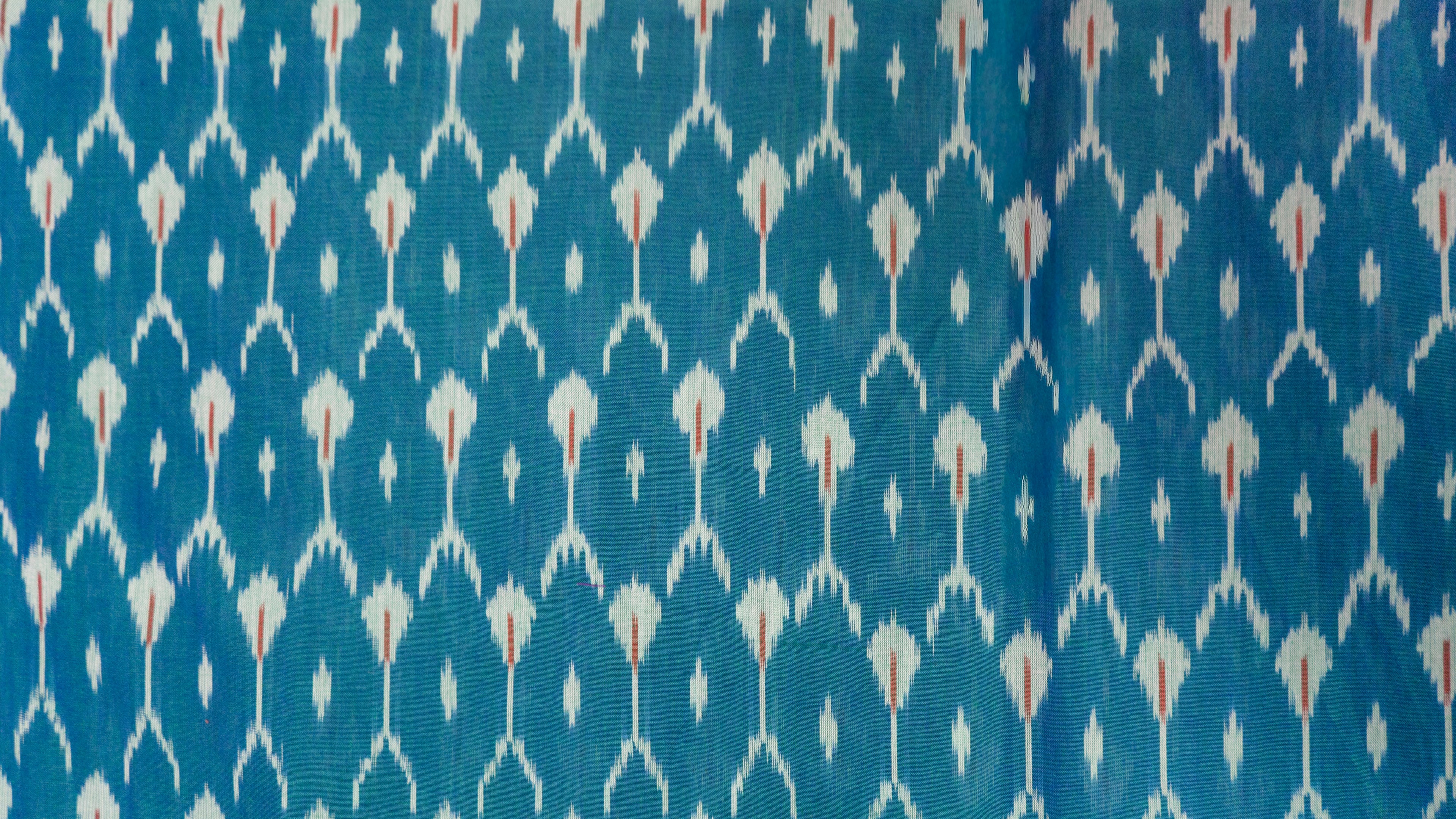 Pure handloom pochampally soft cotton dress material (Unstitched)